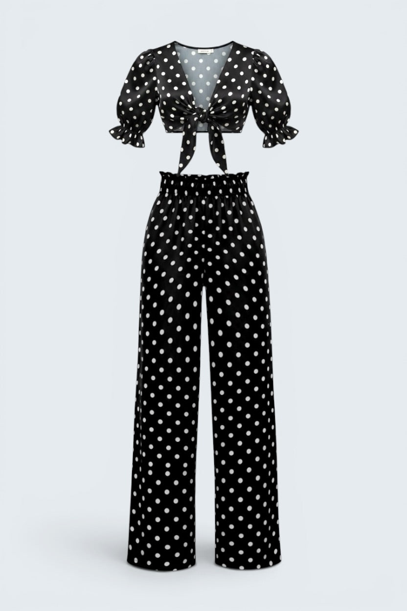 Сет Риза Polka Dots x Панталон
