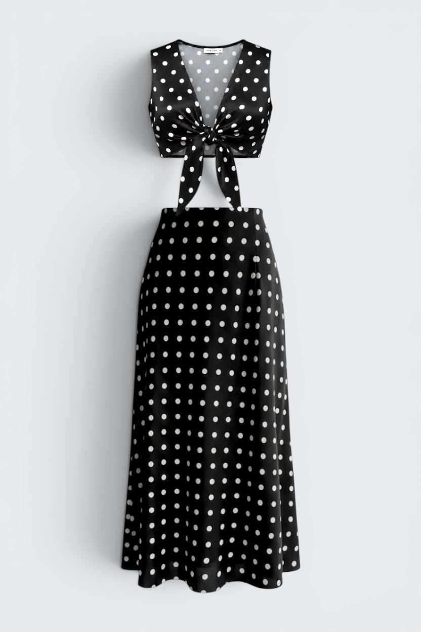 Сет Polka Dots x Midi Пола